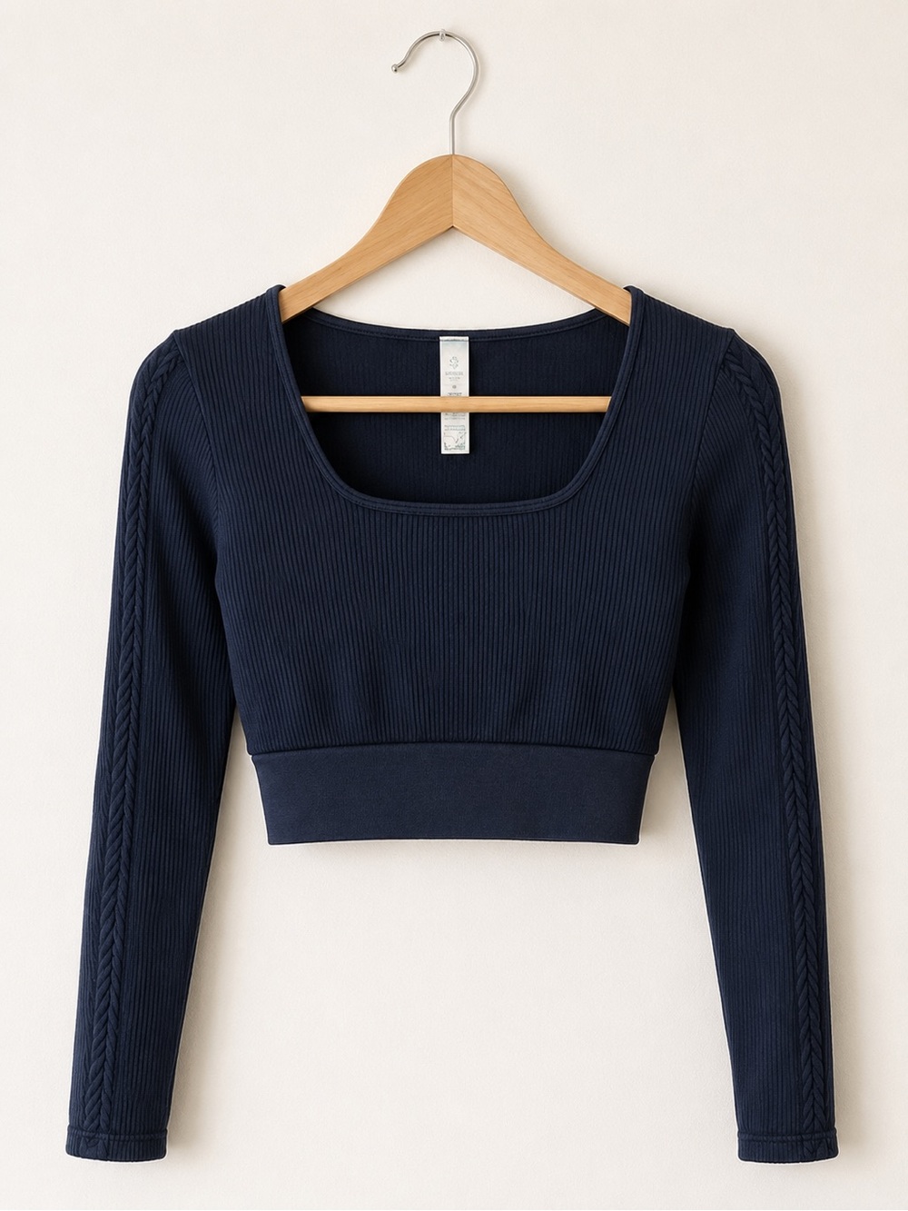 Offline by Aerie Ribbed Top Size Large Crop